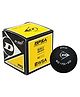 DUNLOP D1SB700108 Doble Dot Sports Pro Squash Ball (Pack of 1, Black)