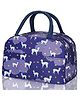House of Quirk Insulated Lunch Bags Small for Women Work  Student Kids to School  Organizer Storage Lunch Box - Purple Alpaca