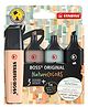 STABILO Highlighter BOSS ORIGINAL NatureCOLORS - Pack of 4 - Beige, Warm Grey, Earth Green, Black