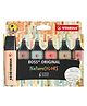 STABILO Highlighter BOSS ORIGINAL NatureCOLORS - Pack of 6 - Beige, Warm Grey, Earth Green, Sienna, Mud Green, Umber