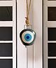 Jasmey Homes Evil Eye Bell Feng Shui Vastu, Nazar Batu Suraksha Kavach Hanging for Good Luck, Prosperity- Home, Office, Gifting