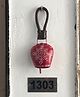 Jasmey Homes | Medium Sized | 'Positive Vibes' Bell for Home Decor (Red)