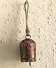 Jasmey Homes | Medium Sized | 'Positive Vibes' Bell for Home Decor (Brown)