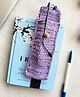 Jasmey Homes Creative Bookmark with Cute Little Pouch for Storing Stationery Unique Gifts for Book Lovers (Lavender)