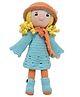 HAPPY THREADS | Grace  Doll |Handcrafted |Stuffed Dolls| Cute | Adorable | Perfect Gift for Girls