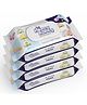 Honey Bunny Premium Wet wipes with aloe vera & Vitamin E (288 Wipes)Pack of 4 (288 Wipes)