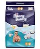 Honey Bunny Everyday Baby Pants Diapers with Silky Soft - Bubble sheet,Wetness Indicator, Medium - (M, 72)