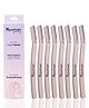 Hyuman Eyebrow & Facial Razor for Women| Reusable |Shaver For Chin, Upperlip, Sideburns, Forehead  (Pack of 8)
