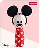 Babyhug Disney Soft Mickey Mouse Squeaker Baby Rattle - Red | Mickey-Themed Squeaky Rattle | Enhances Sensory Development & Grip Strength | BIS Certified