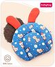 Babyhug Bunny Shaped Head Shaping Rai ( Mustard Seed ) Pillow Astronaut Print- Blue