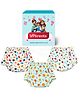 VParents Padded Underwear for Babies and Toddlers with 3 Layers of Cotton Padding Potty Training  Pull Up & Diaper-Free Time Pack of 3 (2 - 3 YEARS ) (Print may vary)