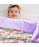 VParents Chunky Baby & Kids Comforter Soft All Season Use Reversible Blanket (280 GSM Purple