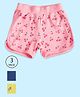 Pantaloons Baby  Pack Of 3 Cherries & Unicorns Printed Shorts - Multi Colour
