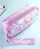 Smiggle Oblong I Heart Pencil Case -Lilac