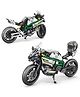 NEGOCIO DIY Compatible Grey Hot Racing Sports Bike Building Blocks for Kids - COLOR MAY VARY