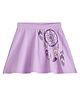 Plan B 100% Cotton Dream Catcher Printed Skirt With Inbuilt Shorties - Lavender