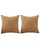 MOMISY Corduroy Cushion Throw Pillow Covers (Khaki, 2)