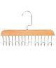 MOMISY Multipurpose Adjustable Wooden Hanger With 8 Hooks -Natural