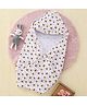 Babyhug Interlock Hooded Wrappers With Honey Bee Print L 76.2 x B 76.2 cm - White