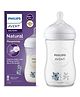 Philips Avent Natural Baby Feeding Bottle Koala Print | No.1 Brand Recommended by Moms Worldwide | Ideal for 1 months+| Natural Response Technology Mimics Breastfeeding | Uniquely Designed Nipple releases milk only when baby drinks | Pack of 1 | SCY9