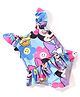 Babyhug Disney  Flutter Sleeves Frock Swimsuit with Minnie Mouse Family  Print - Multicolour
