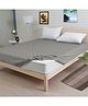 ADBENI HOME Rich Micro Piece Fabric Quilted Mattress Protector - Grey