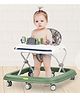 Baybee Clafy Baby Walker for Kids, Folding Walker with 3 Height Adjustable, Cushion Seat, Removable Tray, Activity Kids Walker with Musical Toy Bar (Green)