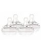 Fantasy India Natural Wide Neck Silicone Nipple - Pack 0f 4