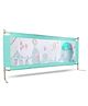 Fantasy India Bed Rail Guard for Baby Fit-All, Adjustable/ Portable, One-Hand Operate, Up & Down Falling Protector Bed Rails for Kids, 5FT, Pink(Random Prints), Pack of 1