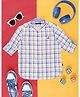 Pantaloons Junior Full Sleeves Checked Shirt - Yellow & White
