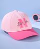 Pine Kids Summer Cap New York Print - Pink