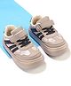 Oh! Pair Slip On Sport Shoes with Velcro Closure - Black