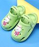 Babyoye Clogs with Back Strap Closure - Green