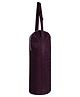 Kuber Industries Bottle CoverRexine Traveling Water Bottle CoverAdjustable Strap & Zipper Closure2.5 LtrXL Size,Purple,