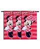 Kuber Industries Disney Minnie Kids Bath TowelSoft Cotton Towel For KidsSides Stitched Baby Towel400 GSM Toddler Bath Towel24x48 InchPack of 3,Pink,