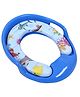 Kuber Industries Kids Potty Seat  Plastic Cushioned Potty Seat  Kids Toilet Seat with Handle  Potty Training Seat for Kids  Cushioned Toilet Stand for Kids  Blue