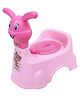 Kuber Industries Potty Toilet Trainer Seat  Plastic Potty Training Seat  Baby Potty Seat  Potty Seat For Child  Potty Training Seat for Kids  Rabbit Design  Pink