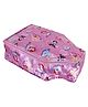 Kuber Industries Disney Princess Blouse Cover  Satin Digital Blouse Cover  Cloth Organizer for woman  Clothes Storage Bag  Double Zip wardrobe organizers  Pink