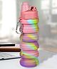 Kuber Industries Water Bottle  Silicone School Water Bottle  Expandable Water Bottle  Folding Water Bottle  Gym Water Bottle  Sports Water Bottle  500 ml  Pink