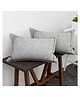 Kuber Industries Pillow Cover  Cotton Pillow Cover  Pillow Cover for Bedroom  Cushion Pillow Cover for Living Room  Khakhi Printed Pillow Cover Set  Set of 2  White