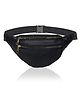 Kuber Industries Waist Bag  Waist Bag Pouch for Men  Waist Bag Pouch for Women  Waist Bag for Boys  Waist Bags for Girls  Rexine Belt Fanny Pack  Chest Bag  Black