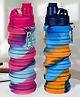 Kuber Industries Water Bottle  Silicone School Water Bottle  Expandable Water Bottle  Folding Water Bottle  Gym Water Bottle  Sports Water Bottle  500 ml  Pack of 2  Multicolor