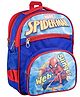 Kuber Industries Marvel Web Slinger Spider-Man School Bags  Kids School Bags  Student Bookbag  Travel Backpack  School Bag for Girls & Boys  School Bag with 4 Compartments  Royal Blue Height 14 Inch
