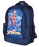 Kuber Industries Marvel The Spider-Man School Bags  Kids School Bags  Student Bookbag  Travel Backpack  School Bag for Girls & Boys  School Bag with 3 Compartments  Navy Blue Height 16.9 Inch