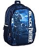 Kuber Industries Marvel Black Panther School Bags  Kids School Bags  Collage Bookbag  Travel Backpack  School Bag for Girls & Boys  School Bag with 5 Compartments  Include Bag Cover  Blue Height 17.7 Inch