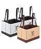 Kuber Industries Disney Mickey Drawer Storage Box  Storage Box for Clothes  Wardrobe Organizer for Books  Closet Box with Handle  Clothes Drawer Organizer  Small  Pack of 3  Multi
