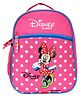 Kuber Industries Polyester Waterproof Disney Minnie Mouse Dot Print BackpackSturdy School Bag For Kids,14 Inch,Pink,