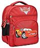 Kuber Industries Polyester Disney Red Car Printed Waterproof BackpackSturdy School Bag For Kids,14 Inch,Red,