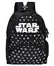 Kuber Industries Polyester Star Wars Print Waterproof BackpackSturdy School Bag College Bag Travel Backpack,17 Inch,Black,
