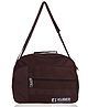Kuber Industries Sling BagCanvas Adjustable Strap Crossbody BagTravel Sholder Bag With 4 Main Zip & 1 Inside Zip for Travel & Office,Brown,